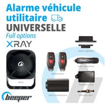 Beeper - Alarme universelle pour véhicules utilitaires XR5VUL Option - Sans système d'alarme antivol de pots catalytiques