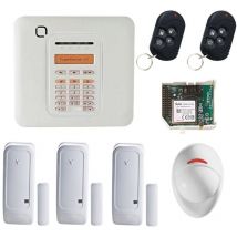 Visonic - Alarme PowerMaster Kit Détecteur d'ouverture gsm - Alu