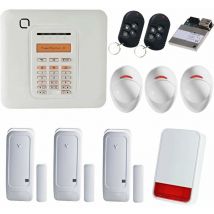 Alarme Visonic PowerMaster Kit Max + sirène extérieur ip - Alu