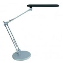 Alba Trek LED Desk Lamp Black and Silver LEDTREK N UK