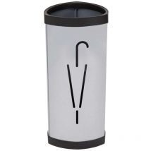 Alba Umbrella Stand Grey Black