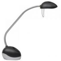 X led Desk Lamp Black Silver Ledx n uk - Alba