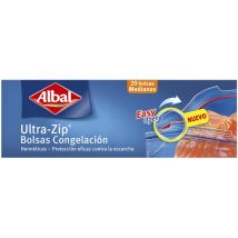 Albal Bolsas Congelacion Hermeticas Medianas 20 Ualbal