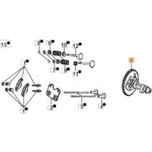 Rbol de levas original emak L66150595