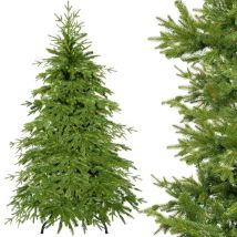 Springos - albero di natale artificiale pe abete come vero premium 150cm + gratis