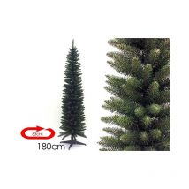 Rotex - Albero di Natale artificiale slim salvaspazio Monviso folto cm 180