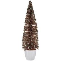 Albero Di Natale - Menta - 10 X 38 X 10 Cm - Plastica - Eleganza Chic