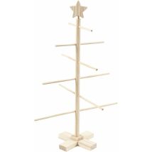 Albero Di Natale, H: 60 Cm, L: 40,5 Cm, Pino, 1pc