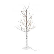 Albero di natale innevato 186 led 150cm REALISTICO NATALIZIO