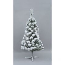 Alberino nevato in pvc - 90 cm