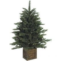 Albero Di Natale Sintetico Pinetto Con Vaso. Cm 100. Pe Pvc. 008351 - Amicasa