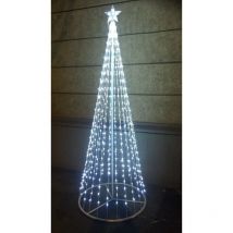 GTR - weihnachtsbaum style basic 576 led mit stern höhe 2 mt 12V kaltweiss