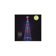 Albero led intelligente tramite bluetooth e telecomando Kiondo 1.2M 24 funzioni rgb IP44