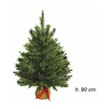 Albero pino di natale con sacco 81 rami - altezza 90 cm