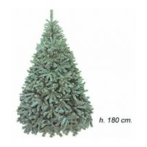 Albero pino di natale effetto frosted 1170 rami - altezza 180 cm