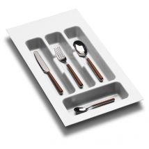 Range-couverts Alberti M30 Blanc - alberti - Range-couverts adaptable en plastique blanc