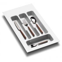 Cubertero Alberti M45 Blanco - ALBERTI - Cubertero adaptable de plástico Blanco