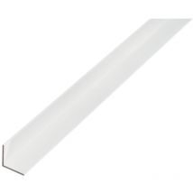 Alberts - Winkelprofil, gleichsch., Alu silber elox., LxBxHxS 2000 x 10 x 10 x 1 mm
