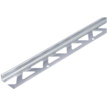 Fliesen-abschlussprofil, Edelstahl, Lxbxh 2500x23,5x10mm - Alberts