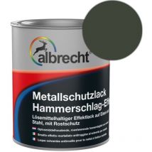 Albrecht - Metallschutzlack Hammerschlag-Effekt 375 ml anthrazit Lack Schutzlack