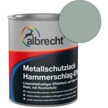 Albrecht - Metallschutzlack Hammerschlag-effekt 750 Ml Aluminium Lack Schutzlack