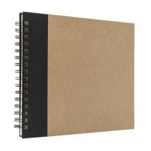 Panodia - Album Photo 11,5x15 120 photos– Album Photo Traditionnel Noir – Album Photo Vierge de 60 pages – Livre Photo Personnalisable Scrapbooking –