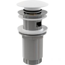 Alcaplast - Alca 5/4 ' clic-clac basin drain with overflow (A392B)