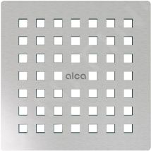Alca - Drain Grilles - Grille 10x10 Cm, Acier Inoxydable Mpv014