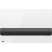 Alcaplast - Alca Panel de control Alca Two-touch, Blanco/Negro (M1710-8)