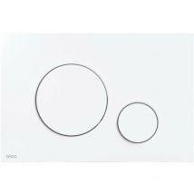 Alca - drain Thin - Plaque de déclenchement, blanc M670