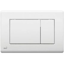 Drain Basic - Plaque De Déclenchement, Blanc M270 - Alca