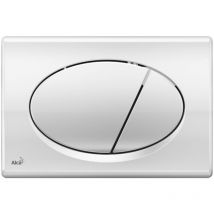 Alcaplast - Alca Placa de control Alca Two-touch, Cromo de alto brillo (M71)