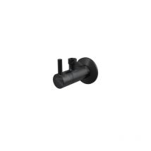 Alcaplast - Alcadrain Tapkraan - Vanne d'angle avec filtre 1/2 'x 3/8', noir/mat ARV001-BLACK