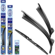 Alca Scheibenwischer Mit Heckwischer Passend Für Ford Ka (11.2010 - 05.2016) Super Flat Flachbalkenwischer