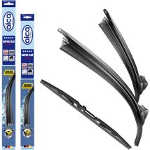 Alca Scheibenwischer Mit Heckwischer Passend Für Vw Passat Variant (11.2000 - 05.2002) Super Flat Flachbalkenwischer