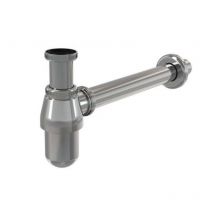 Alcaplast - Alca Sifón de lavabo Alca DN32 con tuerca de unión 5/4, metal (A431)