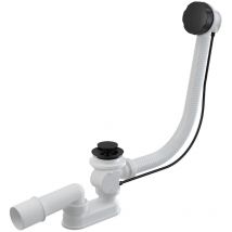 Alcadrain - Alca Sifón de baño Alca, desagüe, negro mate (A55BLACK)