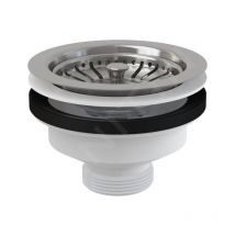 Alcadrain Accessoires - Sortie d'évier 6/4', grille en acier inoxydable A37