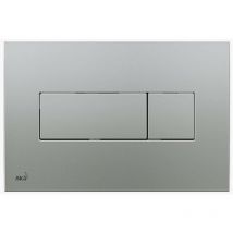 Alcaplast - Alcadrain Basic - Placca di comando, cromo opaco M372