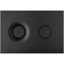 Alcadrain - Dot.dot. - Plaque De Déclenchement, Noir Mat M1978