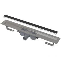 Alcadrain Douchegoten - Bac à douche Marble 550 mm, avec grille pour l'insertion de carreaux, acier inoxydable APZ15-550