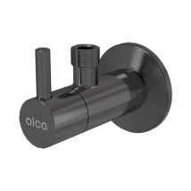 Alcaplast - Alcadrain Anschlussarmaturen - Eckventil Mit Filter, Matt Gebürstetes Rotgussmetall Arv001-gm-b