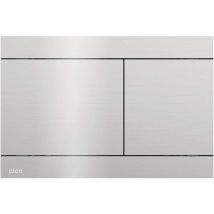 Alcaplast - Alcadrain Flat - Comando a filo, nichel lucido fun-n-p