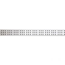 Alcadrain - Griglie - Griglia per canalina doccia lineare 85 cm, acciaio inox lucido CUBE-850L