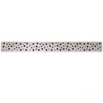 Alcadrain - Grilles - Grille pour caniveau à douche linéaire 1450 mm, inox brillant BUBLE-1450L