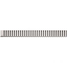 Roste - Gitterrost für lineare Duschwanne 65 cm, Edelstahl matt LINE-650M - Alcadrain