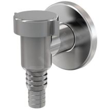 Siphon d'extérieur HOWATECH – ABS chromé – Raccord Ø19/23 mm – Évacuation lavabo