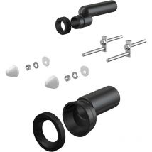 Wc Zubehör komplett DN90/110, 25 mm, pe, weiß - Alcadrain