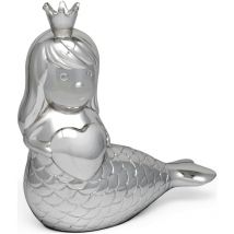 Zilverstad - Alcancía de plata para niños, elegante regalo de sirena Tamaño: 120x54x125 mm sku: ZV6180061