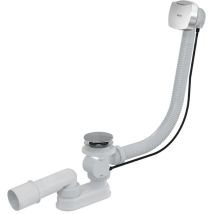 Alcaplast - Alcadrain Garnitures De Vidage - Kit Vidange Et Trop-plein Pour Baignoire, Longueur 1000 Mm, Chromé A51crm-100